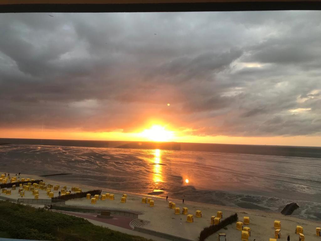 Appartement Silbermoewe - Traumhafter Meerblick à Cuxhaven Extérieur photo