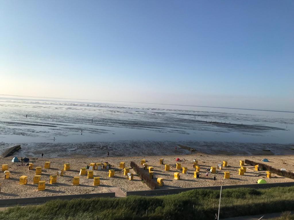 Appartement Silbermoewe - Traumhafter Meerblick à Cuxhaven Extérieur photo