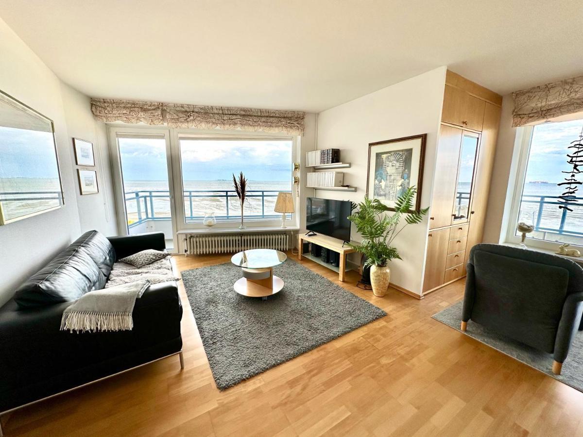 Appartement Silbermoewe - Traumhafter Meerblick à Cuxhaven Extérieur photo